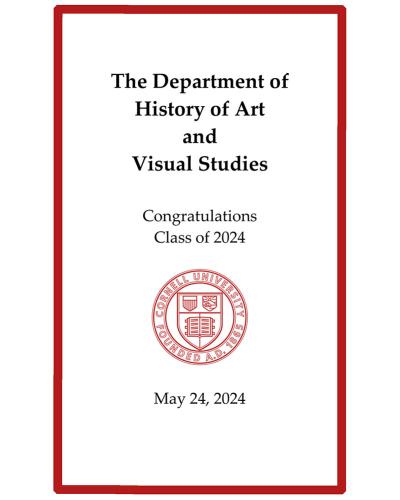 History of Art Graduation